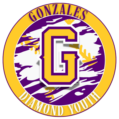 Gonzales Diamond Baseball Logo